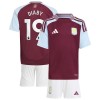 Original Trikotsatz Aston Villa Diaby 19 Heimtrikot 2024-25 Für Kinder